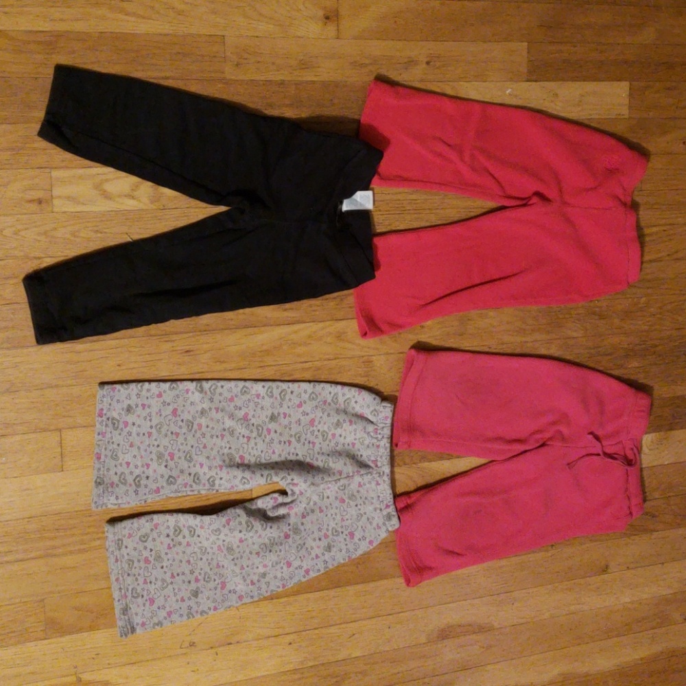 Toddler girl joggers